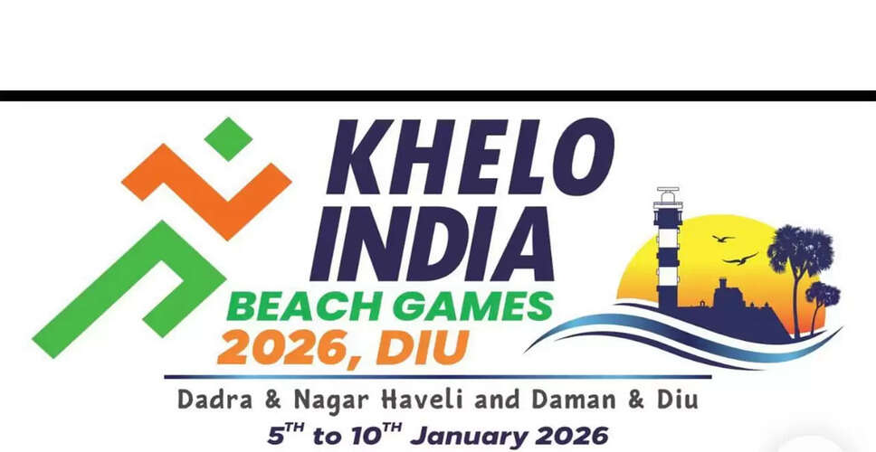 Khelo India Beach Games 2026 Set to Energize Diu's Coastline