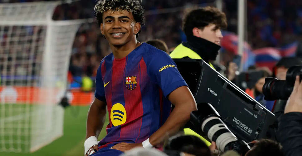 Lamine Yamal Makes History with Barcelona in UEFA Champions League