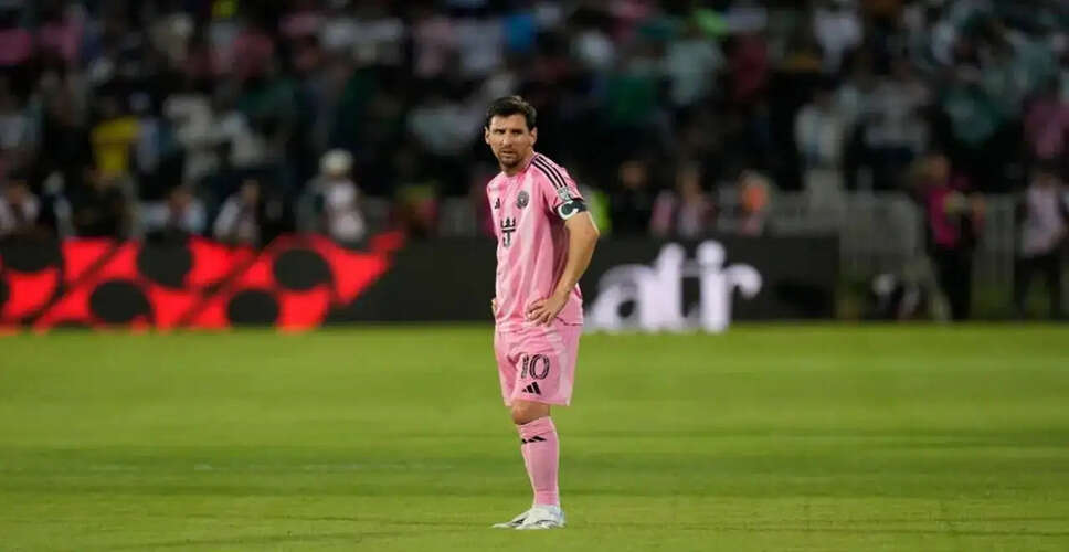 Lionel Messi Cleared of MLS Policy Violation After LAFC Match Incident