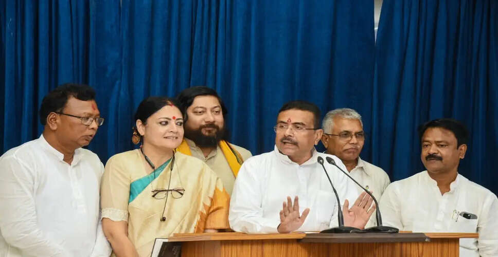 West Bengal Chief Minister Announces Key Cabinet Allocations