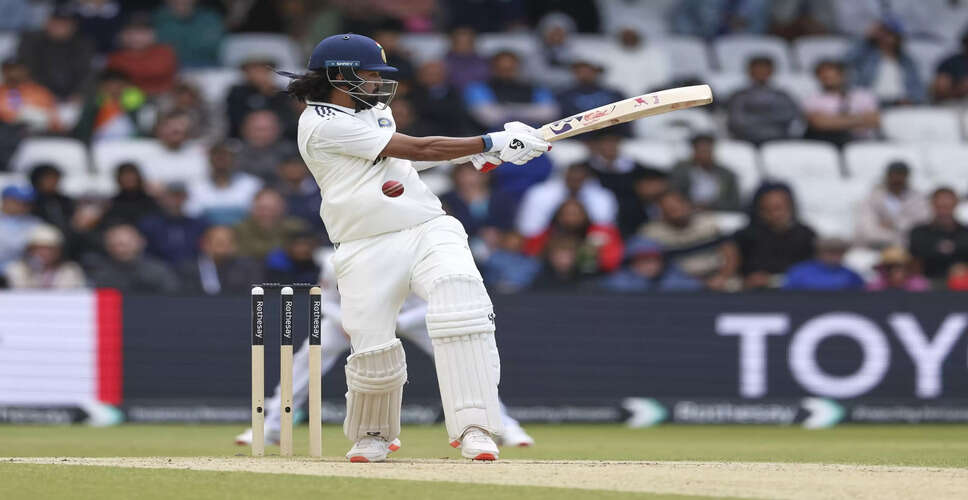 India Battles Back After Early Setback in Test Against England