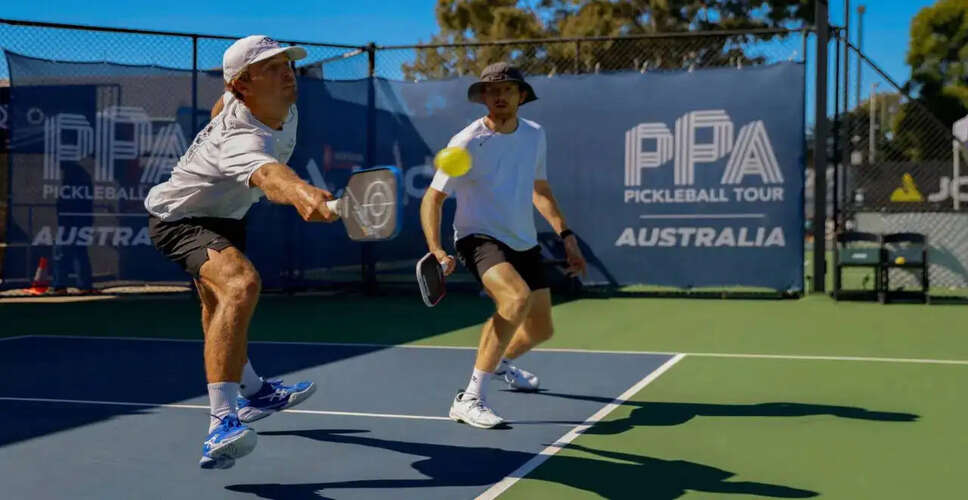 PPA Tour Australia Implements UPA-A Standards for Enhanced Professionalism