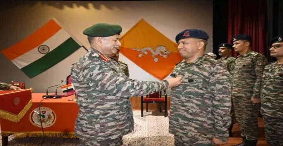 General Upendra Dwivedi Strengthens India-Bhutan Military Ties During Visit