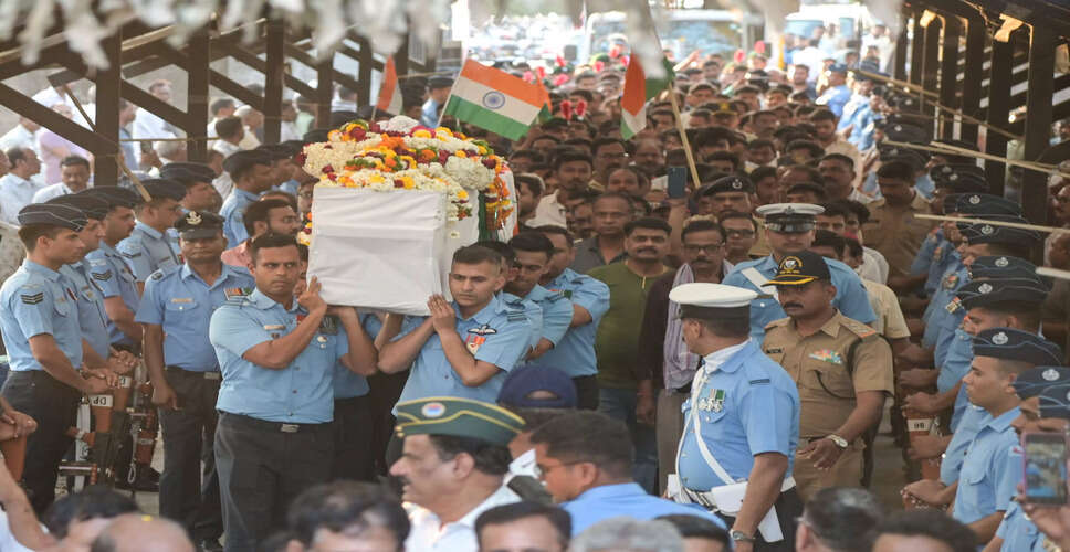 Flight Lieutenant Purvesh Duragkar Honored with Military Rites in Nagpur