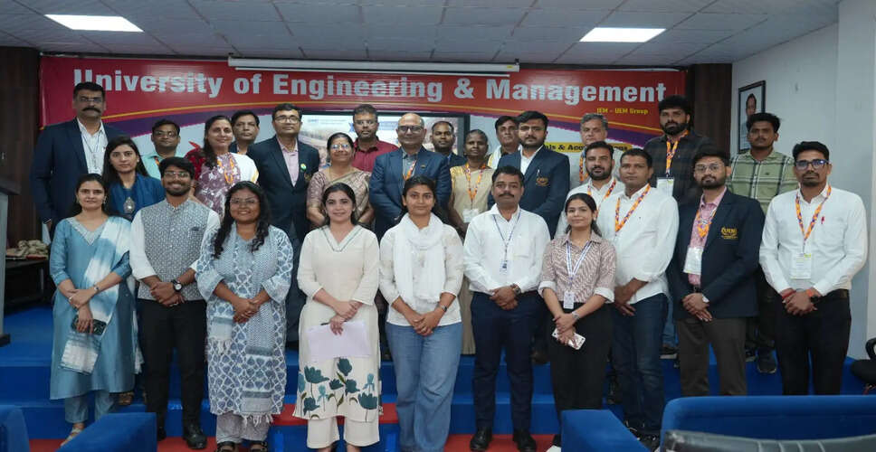 Celebrating Educators: UEM Jaipur Hosts Teacher Recognition Ceremony