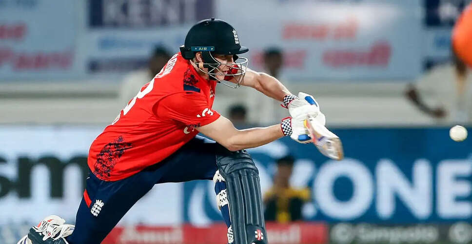 Harry Brook Makes T20 World Cup History with Record-Breaking Century