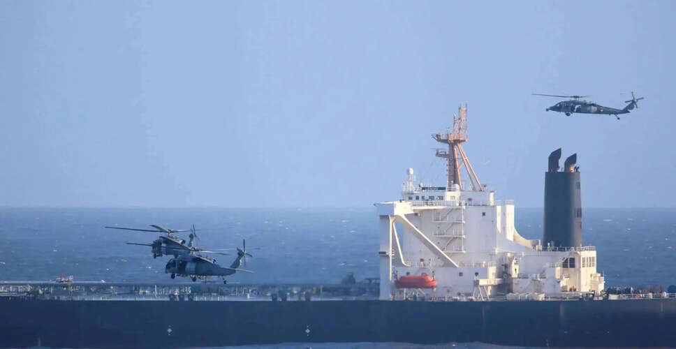 US Forces Intercept Sanctioned Oil Tanker in Indian Ocean