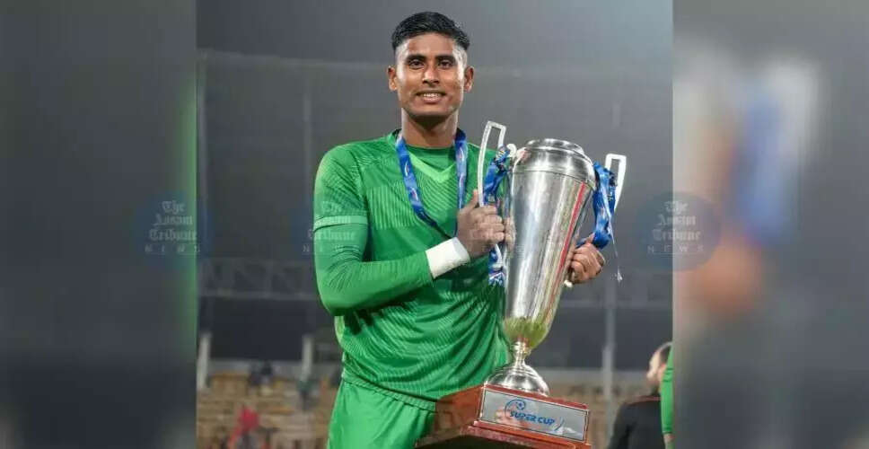 Hrithik Tiwari Shines with Golden Glove Award in ISL 2026