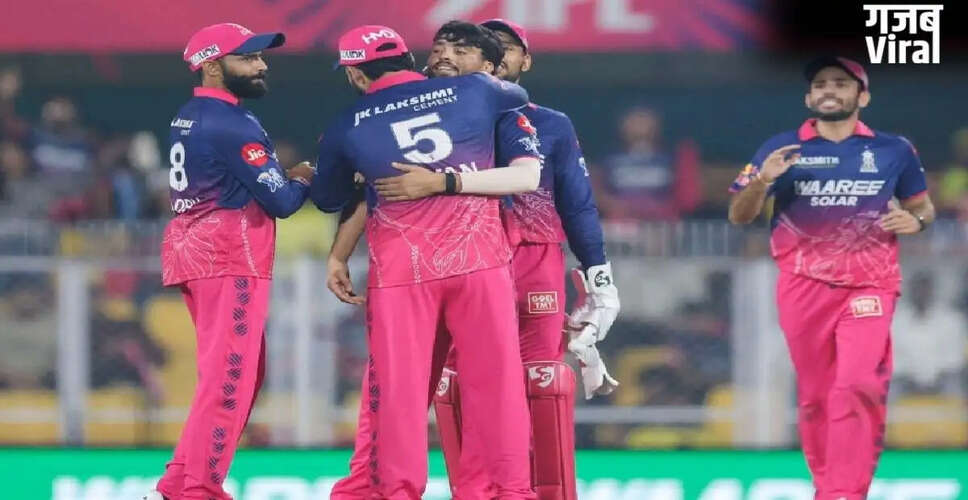 Rajasthan Royals Triumph Over Punjab Kings in IPL 2026 Clash