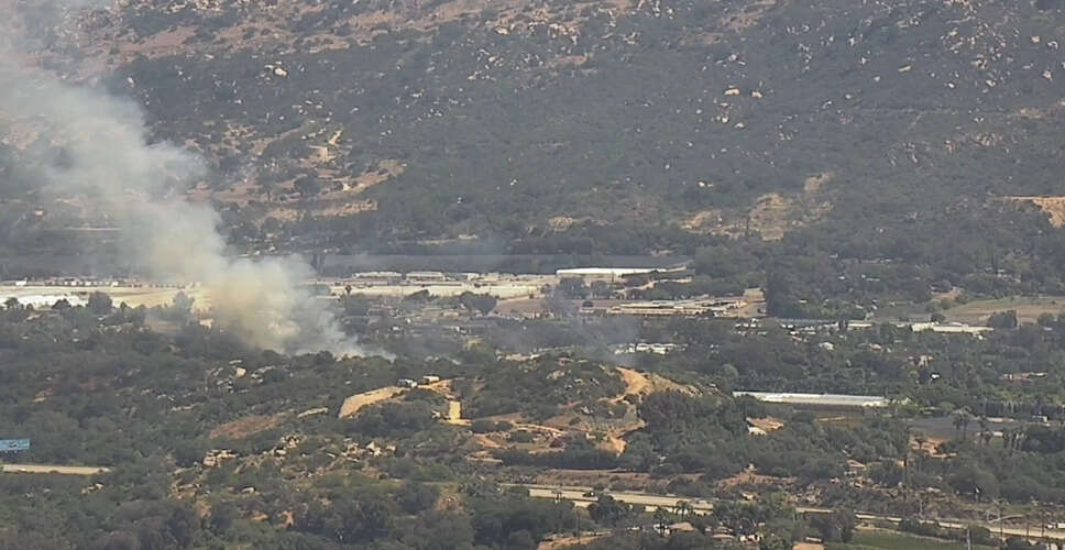 Brush Fire Erupts in North San Diego County, Evacuations Ordered