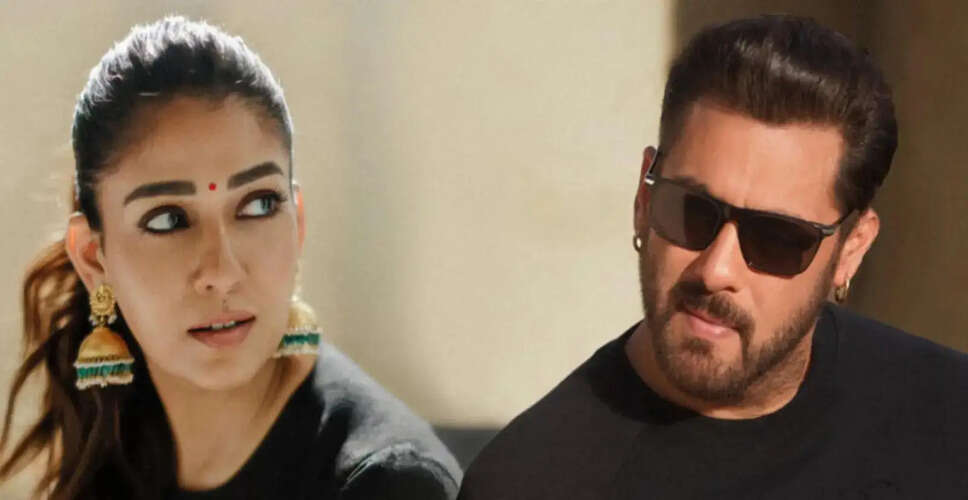 Nayanthara to Star Opposite Salman Khan in Upcoming Film