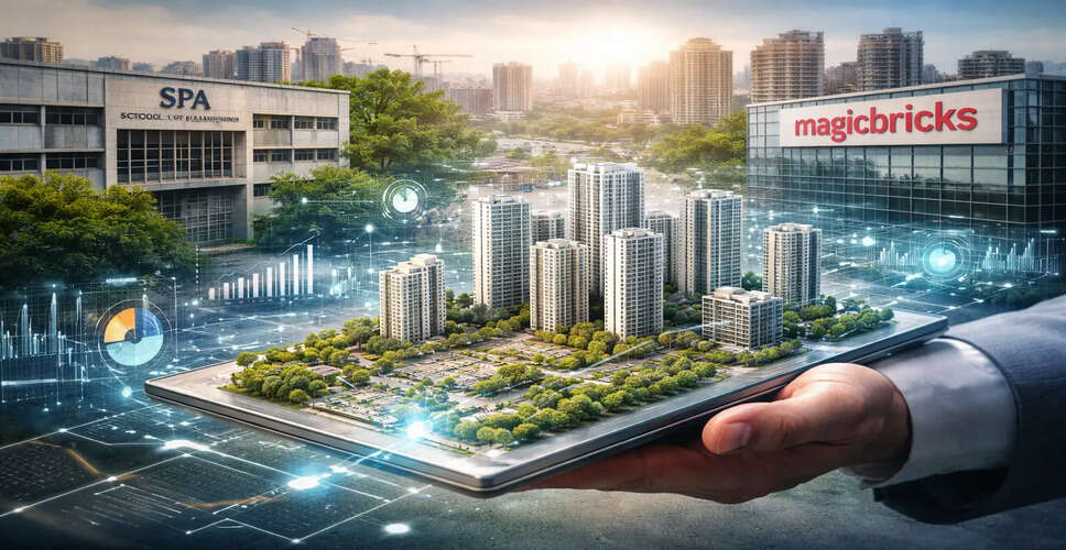 Magicbricks Partners with SPA Delhi to Enhance Real Estate Insights