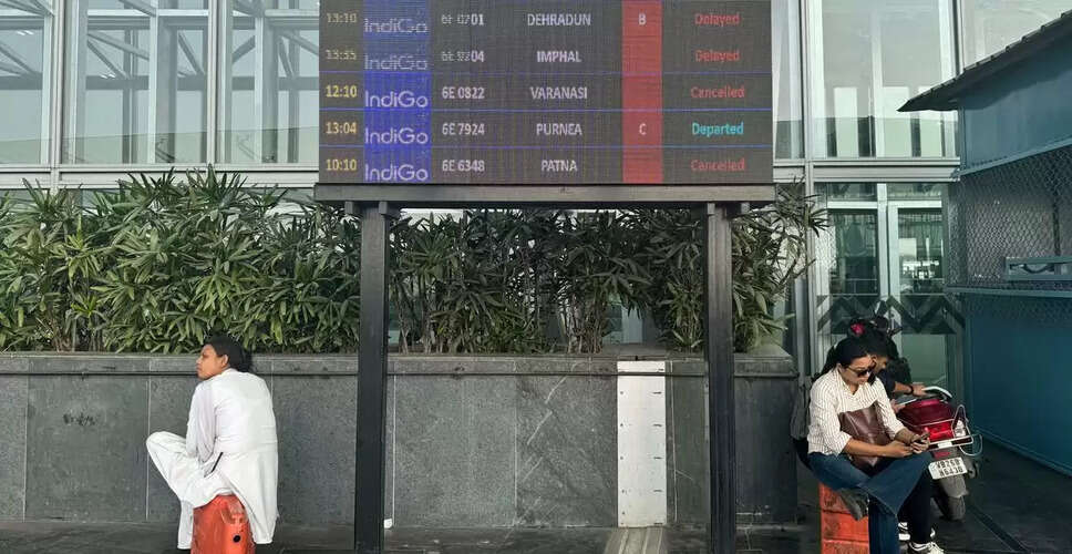 Government Imposes Fare Caps Amid IndiGo Flight Disruptions