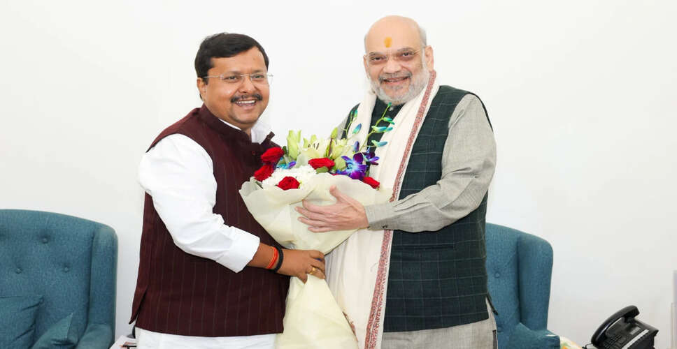 Amit Shah Congratulates Nitin Nabin on His Appointment as BJP's National Working President