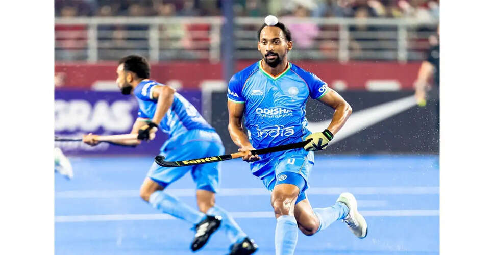 Hardik Singh Reflects on Achievements and Future Goals in Hockey