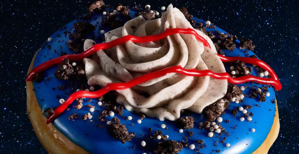 Krispy Kreme Unveils Limited-Edition Doughnut Celebrating Artemis II Mission
