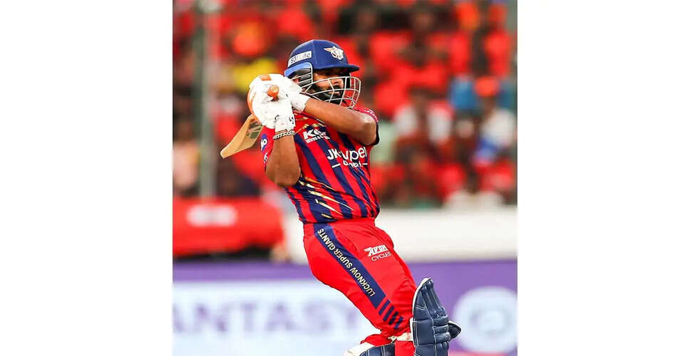 Rishabh Pant Leads Lucknow Super Giants to Victory Over Sunrisers Hyderabad in IPL 2026