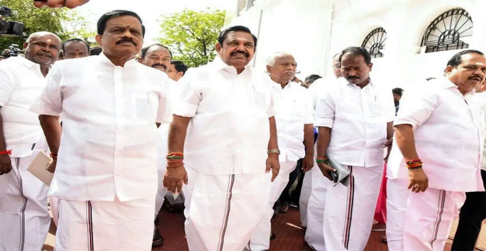 AIADMK Factions Reach Agreement Amidst Internal Disputes