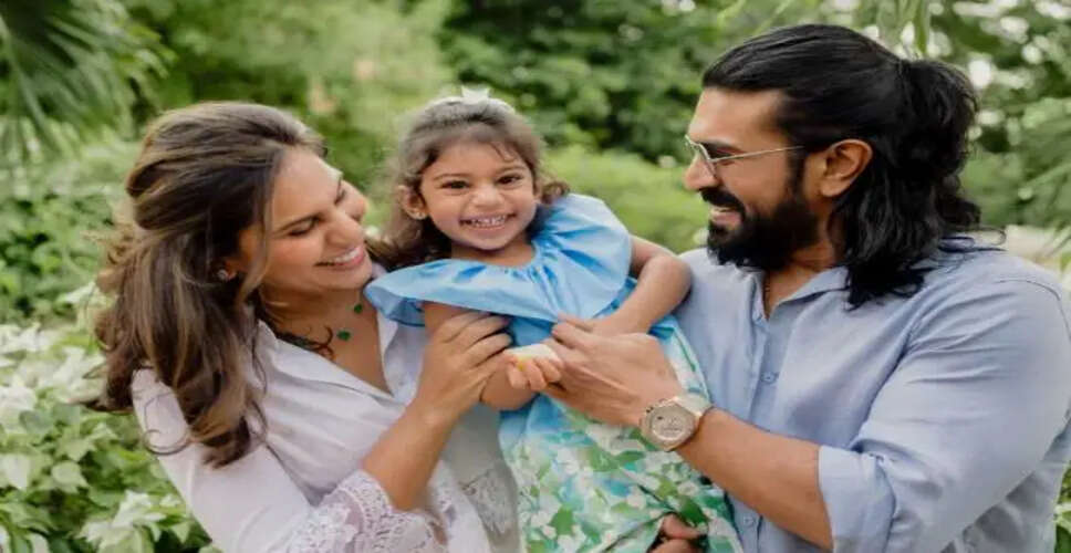 Ram Charan and Upasana Celebrate Their Daughter's 3rd Birthday with a Heartwarming Reveal!