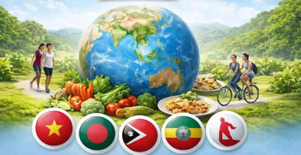 World Obesity Day: Countries with the Lowest Obesity Rates