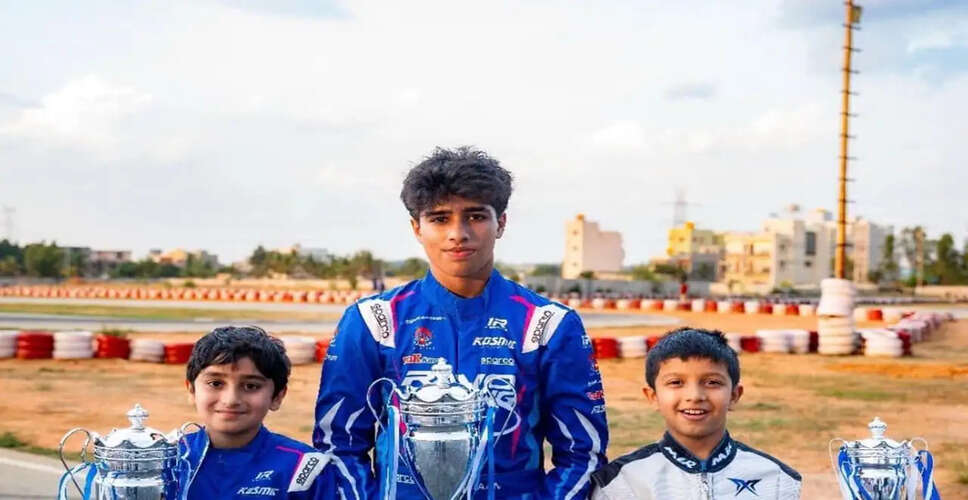 Kiaan Shah Triumphs at Meco Meritus Cup, Leading Rayo Racing to Victory