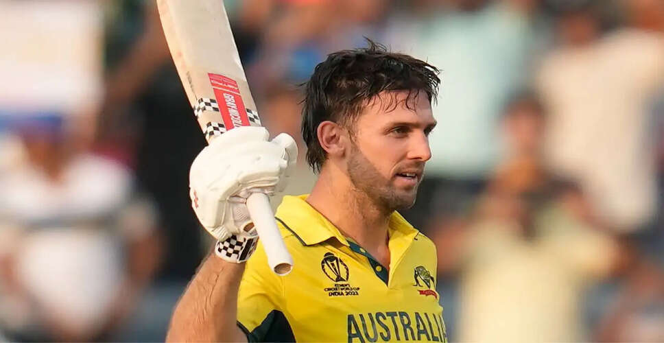 Mitchell Marsh Exits Pakistan ODI Series Due to Injury, Josh Inglis Steps Up as Captain