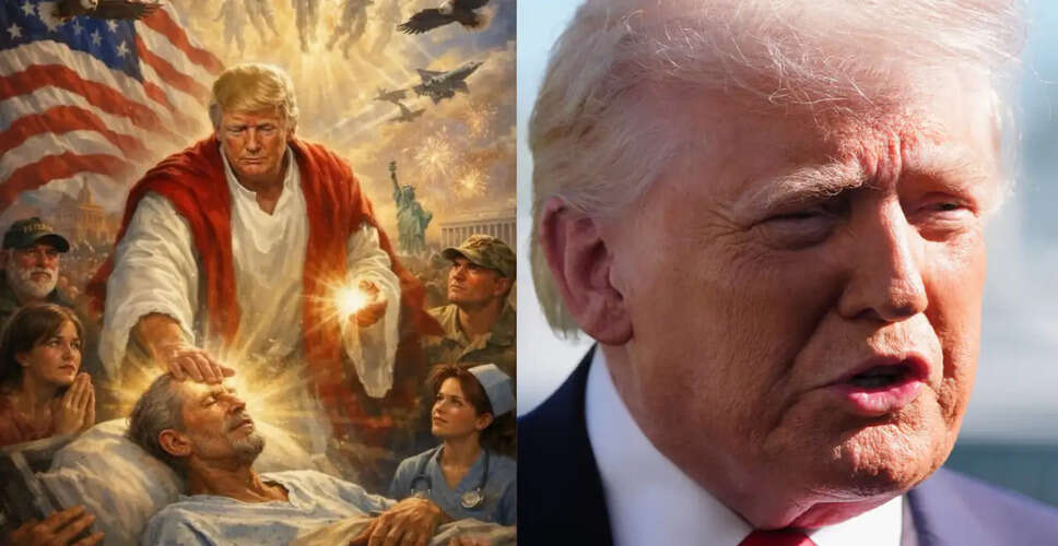 Trump's Controversial AI Image Sparks Outrage Among Conservatives