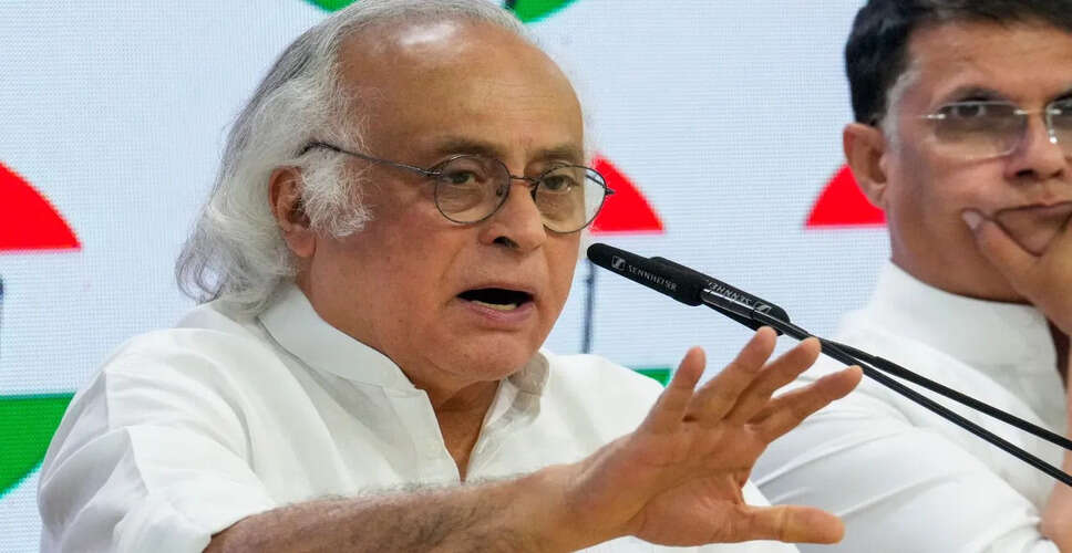 Jairam Ramesh Apologizes for Misstatement on Modi-Trump Call