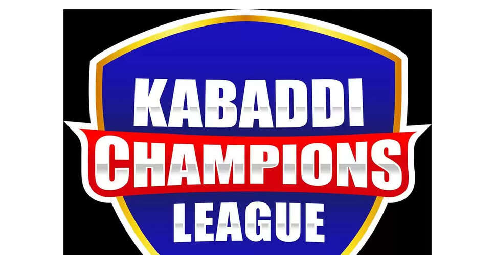Kabaddi Champions League Launches Exciting Trophy Tour Across Haryana