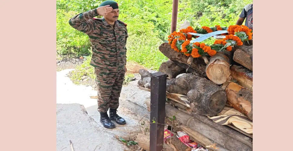 Tributes Paid to Retired Army Officer Sukhdev Rana in Kuthma