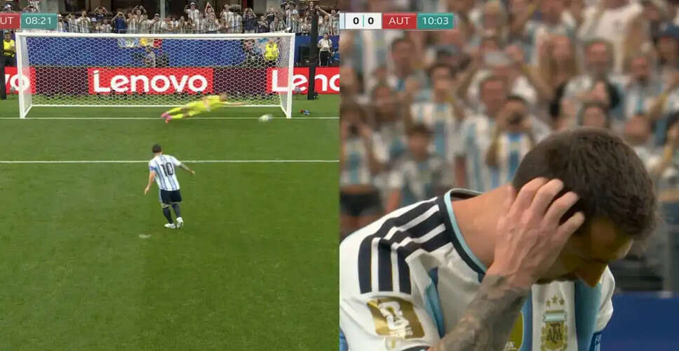 Lionel Messi's Missed Penalty Denies Historic FIFA World Cup Record
