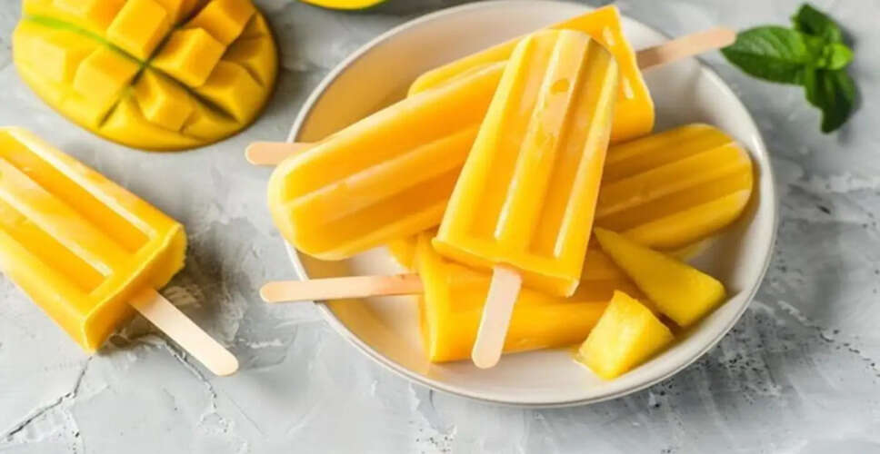 Delicious Homemade Mango Popsicles Recipe for Summer