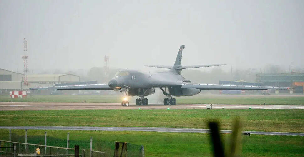 US Bomber Arrives in UK Amid Escalating Middle East Tensions