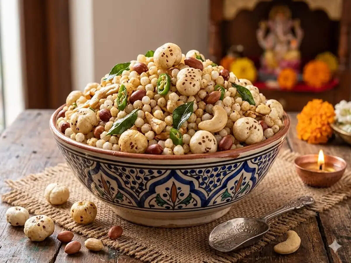 Homemade Phalahari Snack Mix Recipe for Fasting