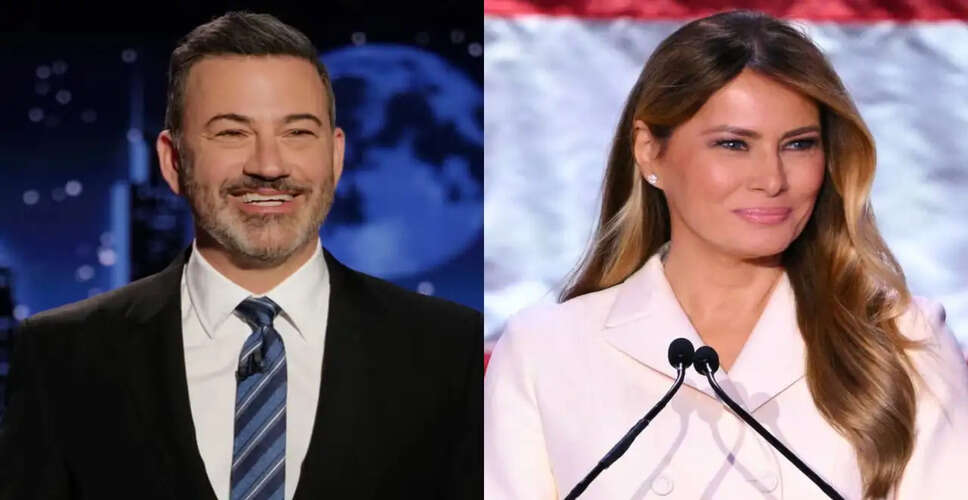 Melania Trump Calls Out Jimmy Kimmel: A Controversial Late-Night Joke Sparks Outrage
