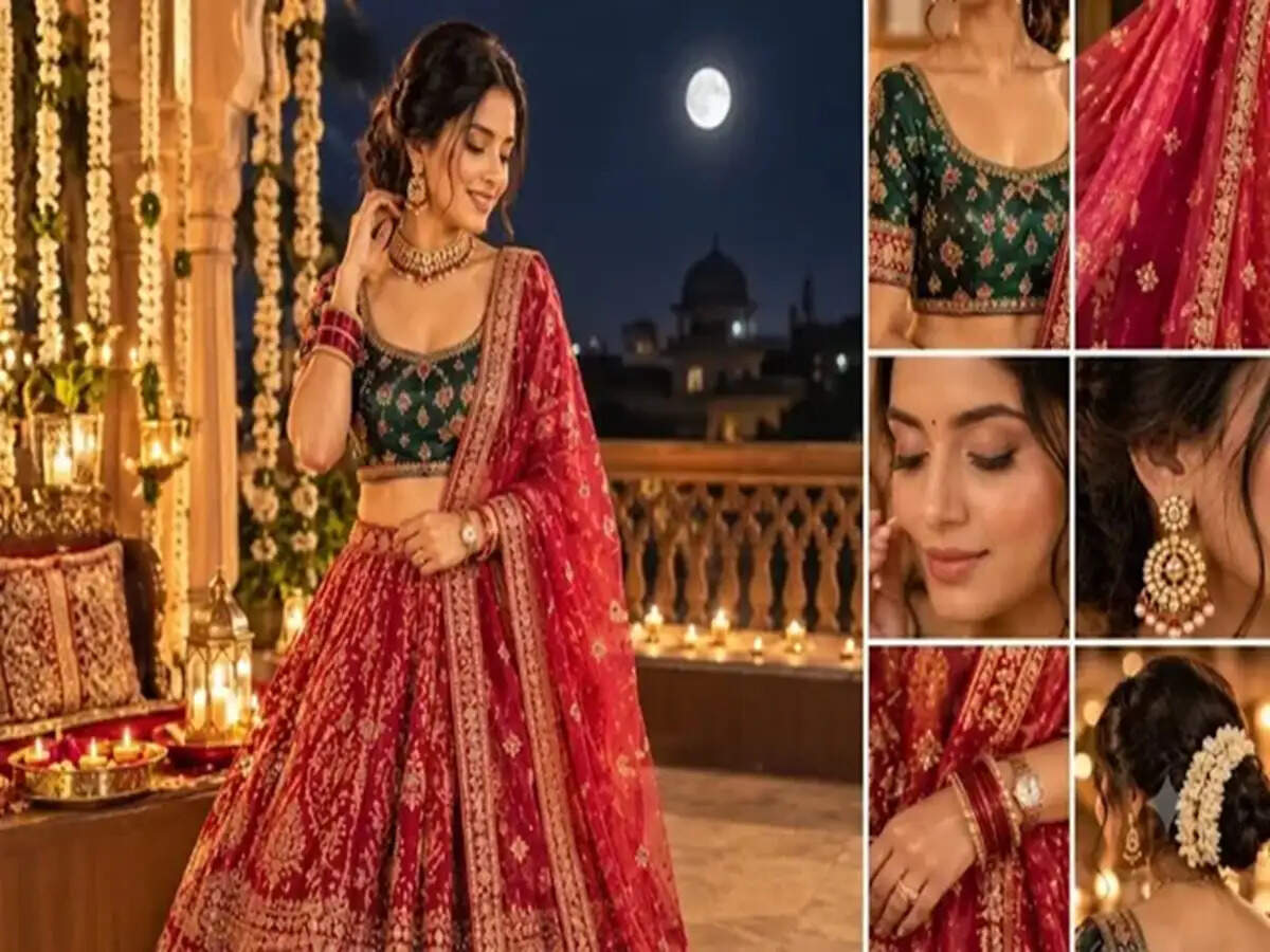 Revamp Your Wedding Lehenga for Karwa Chauth: Stylish Tips