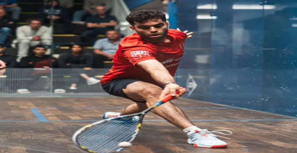 Veer Chotrani Exits World Squash Championships After Defeat to Mostafa Asal