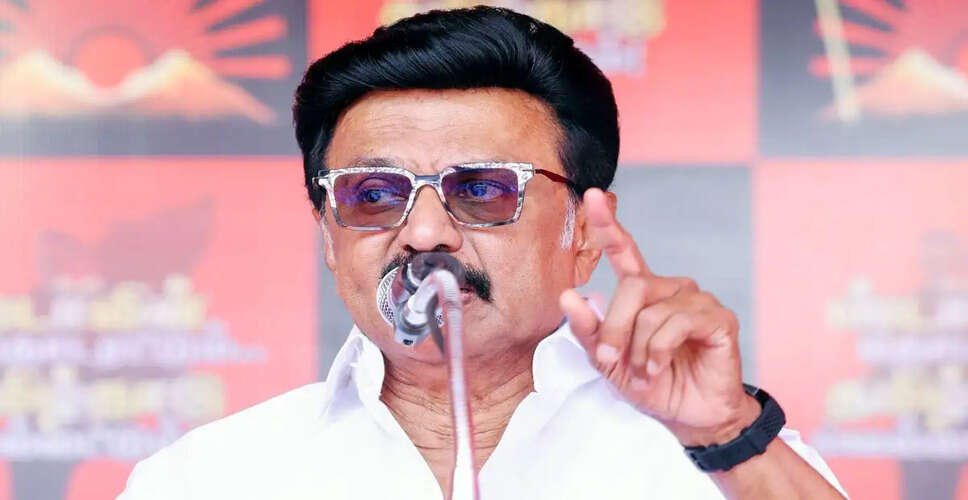 Tamil Nadu CM Opposes Proposed Redistricting for Women's Reservation