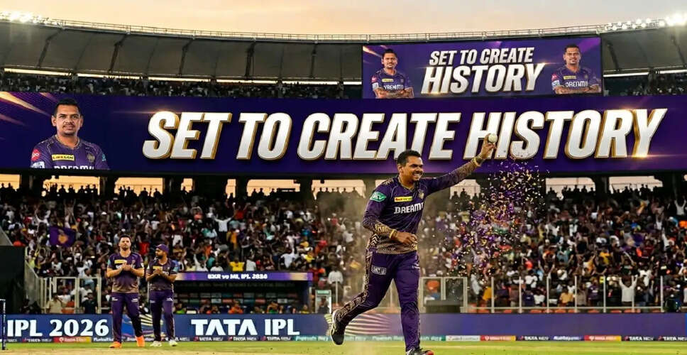 Sunil Narine Aims for Historic Milestone in IPL 2026