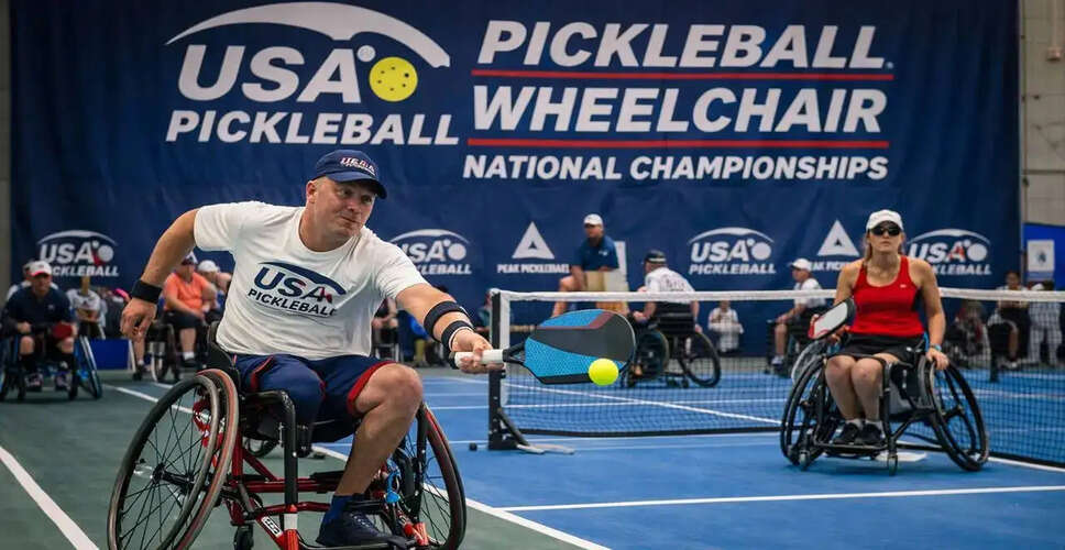 USA Launches First Wheelchair National Championships for Pickleball