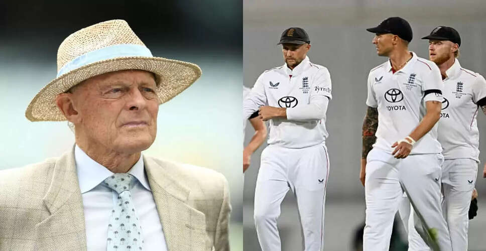 Geoffrey Boycott Critiques England's Performance in Ashes 2025