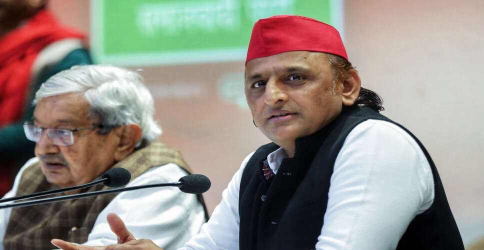 Akhilesh Yadav Raises Concerns Over Voter List Manipulation in Uttar Pradesh