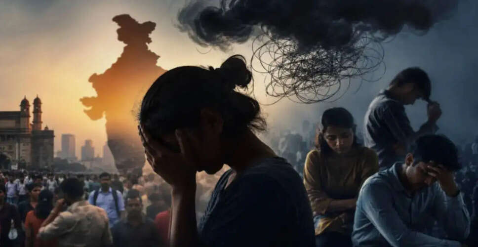 India's Mental Health Crisis: Alarming Rise in Anxiety and Depression