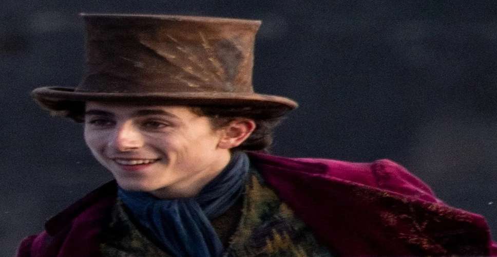 Timothee Chalamet says he never would have believed that he’d ever get to play Willy Wonka