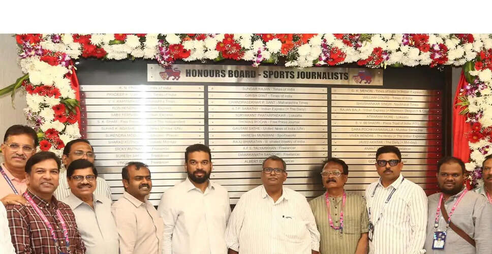 Mumbai Cricket Association Honors Sports Journalists with New Board