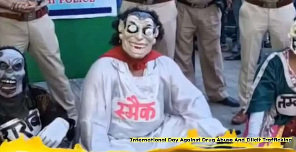 International Day Against Drug Abuse: Government Initiatives and Achievements