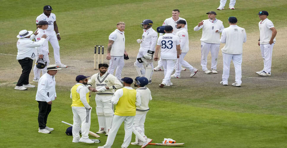 Dramatic Standoff in Anderson-Tendulkar Trophy as Indian Batters Refuse Draw