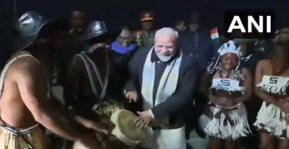 PM Modi Concludes African Tour with Historic Visit to Namibia