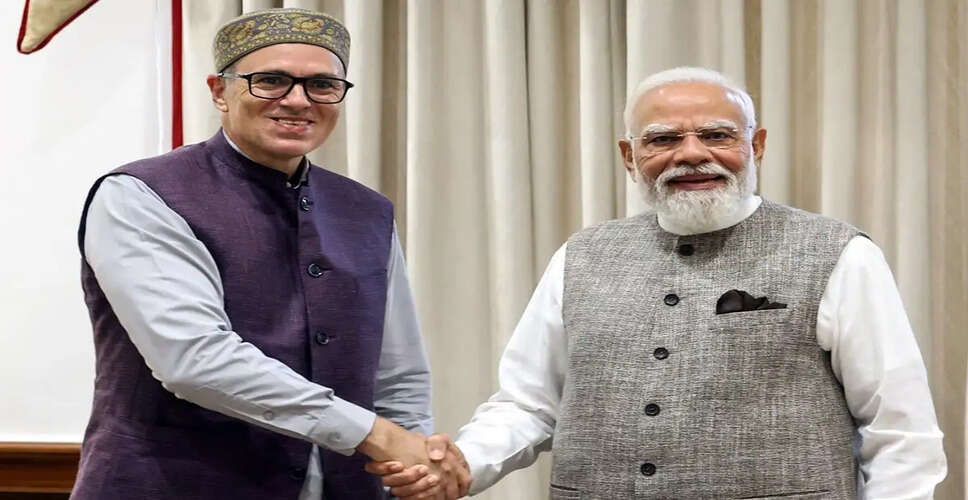 Omar Abdullah Discusses Statehood and Economic Development with PM Modi