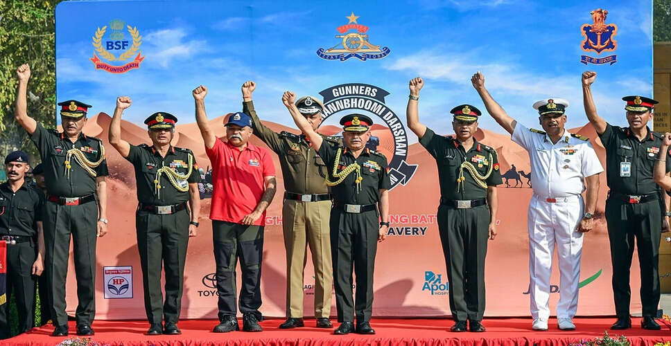 Celebrating India's Military Heritage: The Conclusion of the Bharat Ranbhoomi Darshan Campaign